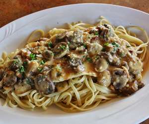 pasta with mushrooms